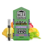 Live Resin Delta 8 Cartridge – Green Crack – Sativa 1g
